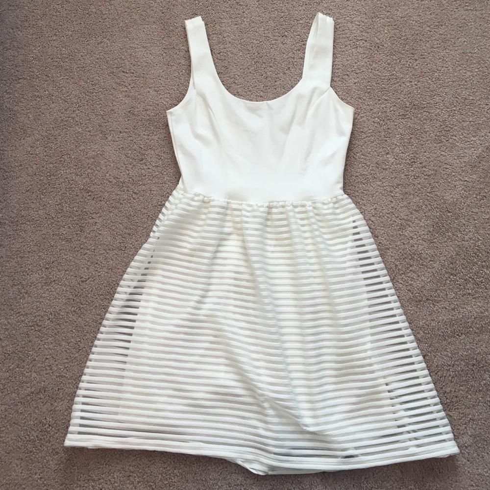 White dress